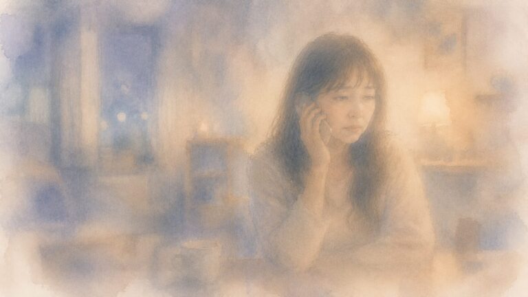 彼女が電話