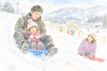 幼児連れスキー